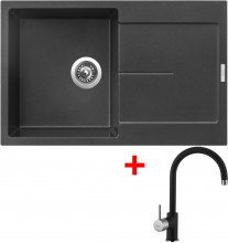 Sinks ULTIMA 790 Metalblack + Vital...